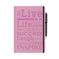 Diary Academic Innuendo light pink