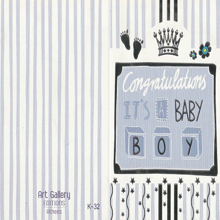 Greeting Card Congrats its a boy