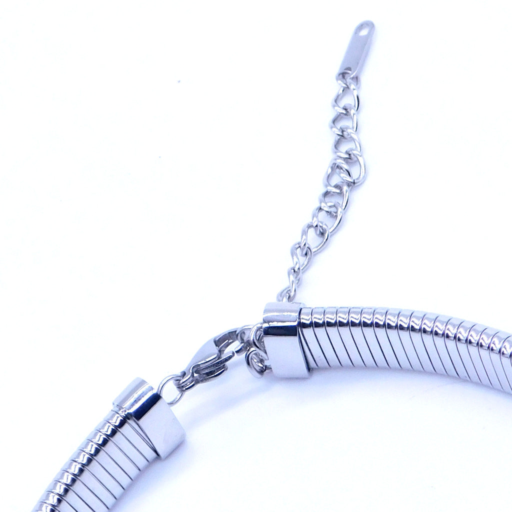 Necklace chocker Silver