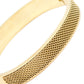 Bracelet Steel Lace Handcuff Gold