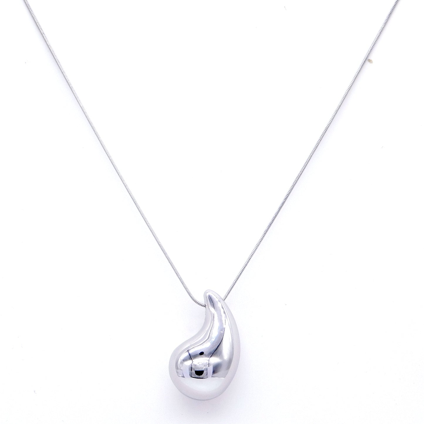 Necklace teardrop Silver