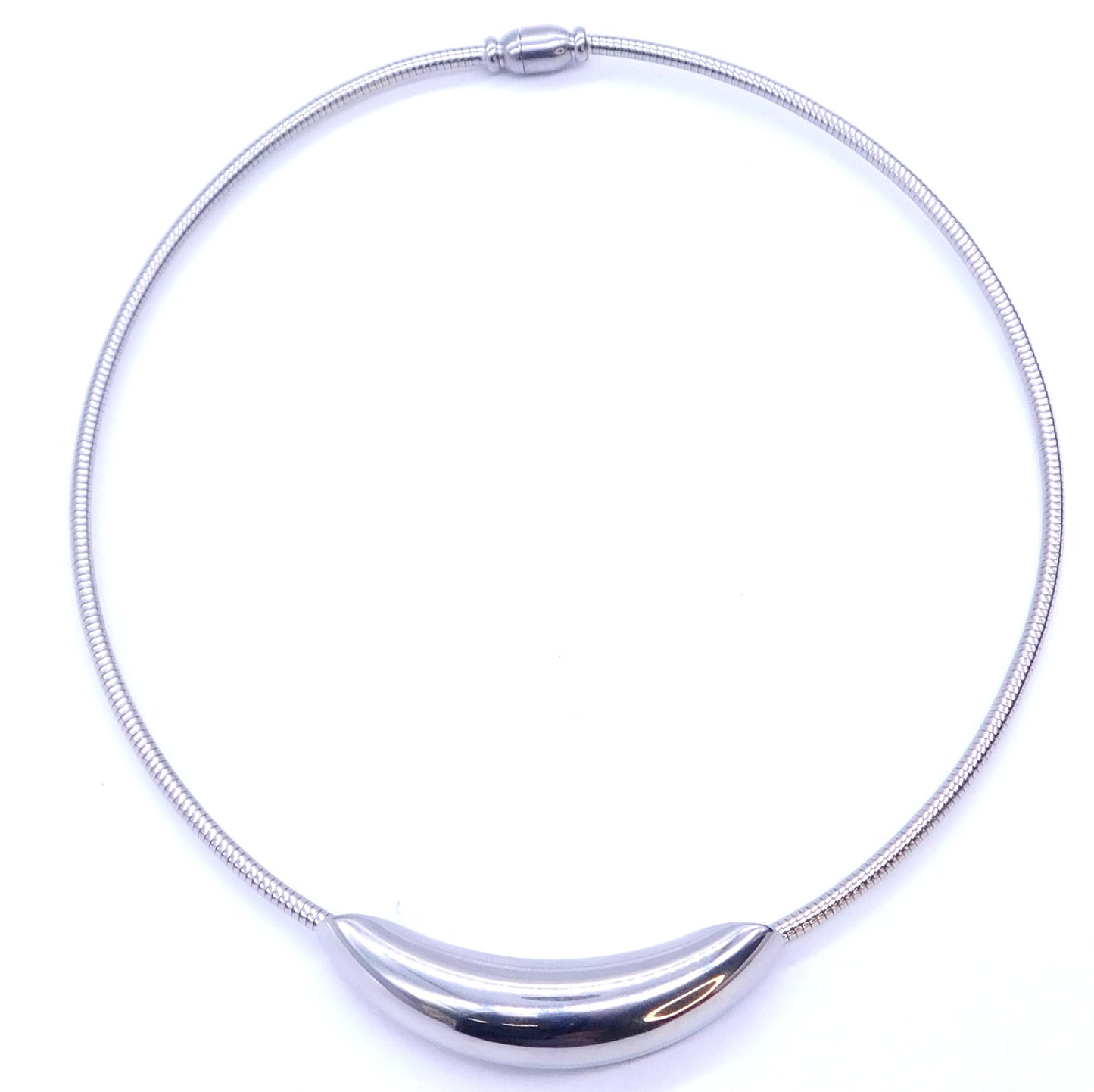 Necklace chocker Bold_Silver