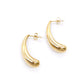 Earrings Slim Tear Drop gold