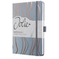 Notebook Sigel Jolie Beauty Grey με σχέδιο Α5