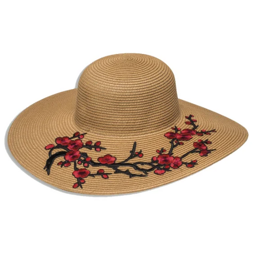 Floral Woman Hat