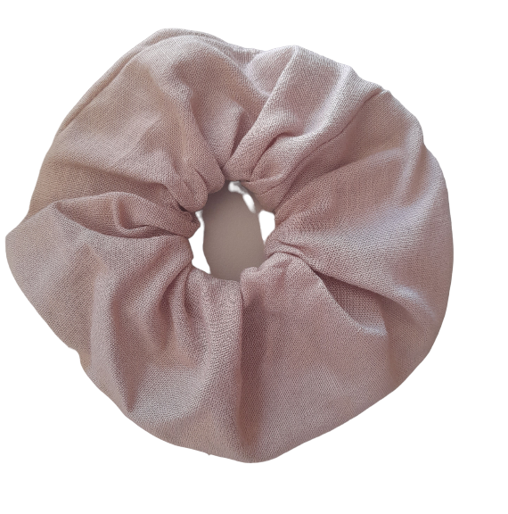 Hair scrunchies Beige