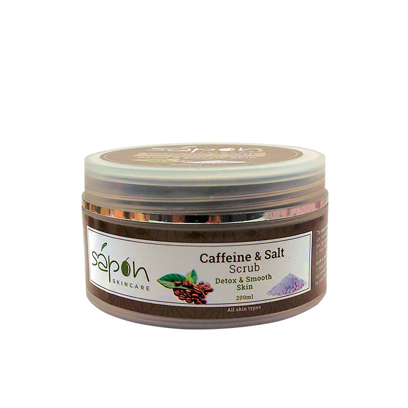 Caffeine & salt body scrub 200ml