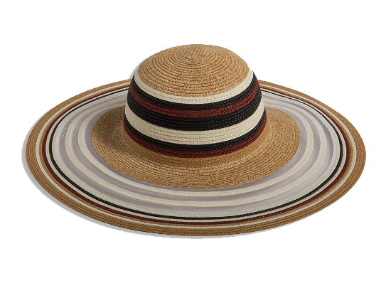 Sun Hat Women stripes