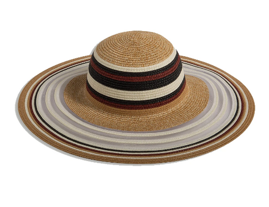 Sun Hat Women stripes